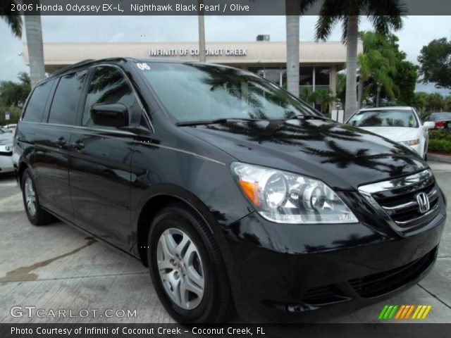 2006 Honda Odyssey EX-L in Nighthawk Black Pearl