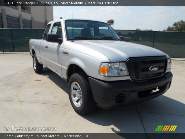 2011 Ford Ranger XL SuperCab in Silver Metallic