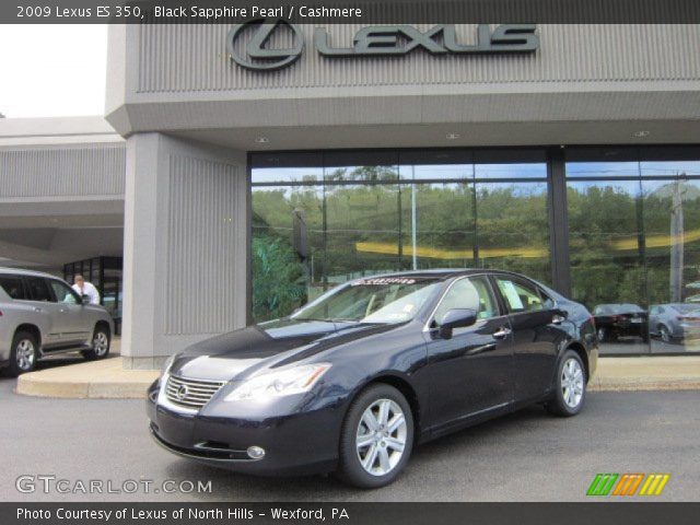 2009 Lexus ES 350 in Black Sapphire Pearl