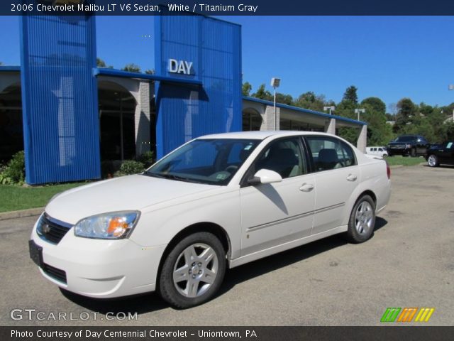 2006 Chevrolet Malibu LT V6 Sedan in White