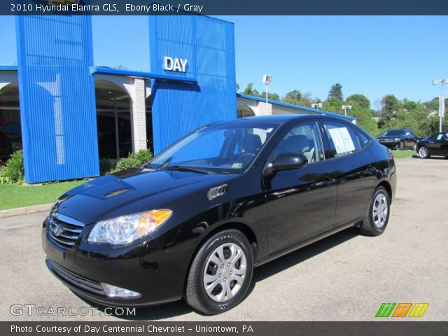 2010 Hyundai Elantra GLS in Ebony Black