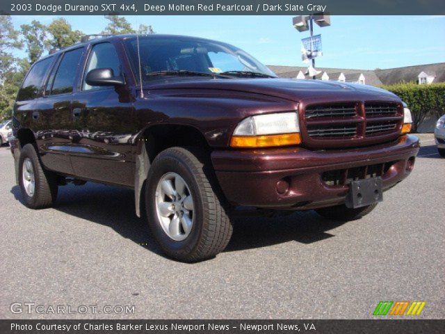 2003 Dodge Durango SXT 4x4 in Deep Molten Red Pearlcoat