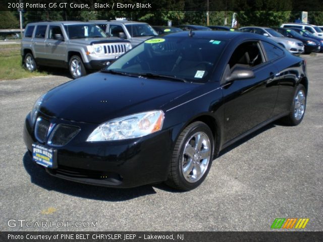 2008 Pontiac G6 GT Coupe in Black