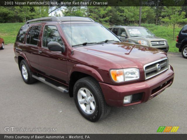 2003 Nissan Pathfinder SE 4x4 in Merlot Red Pearl