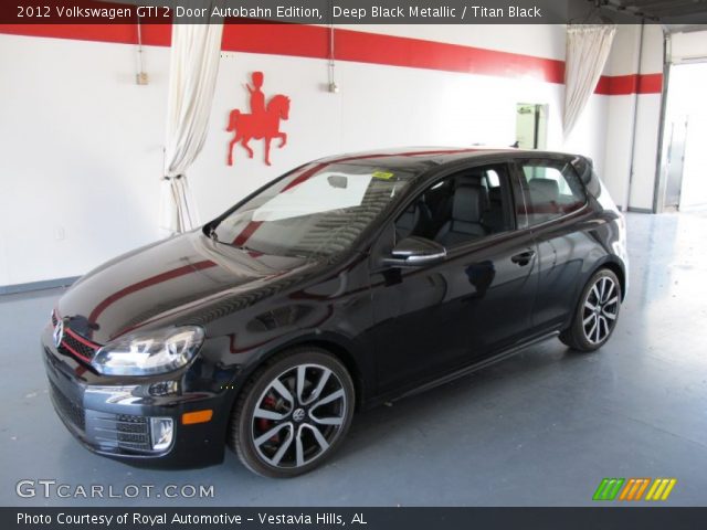 2012 Volkswagen GTI 2 Door Autobahn Edition in Deep Black Metallic