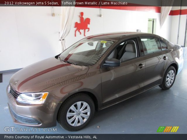 2012 Volkswagen Jetta S Sedan in Toffee Brown Metallic