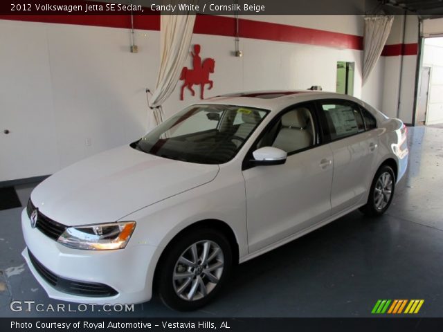 2012 Volkswagen Jetta SE Sedan in Candy White