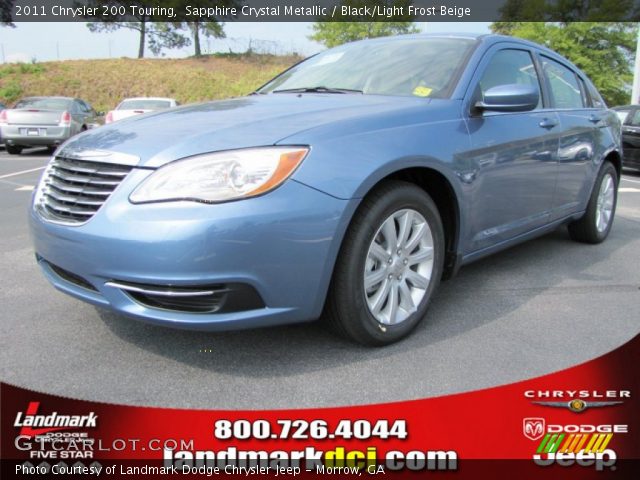 2011 Chrysler 200 Touring in Sapphire Crystal Metallic