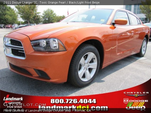 2011 Dodge Charger SE in Toxic Orange Pearl