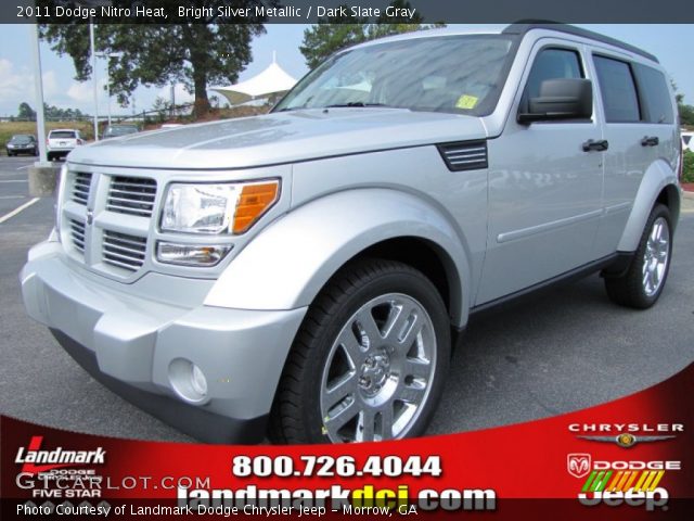 2011 Dodge Nitro Heat in Bright Silver Metallic