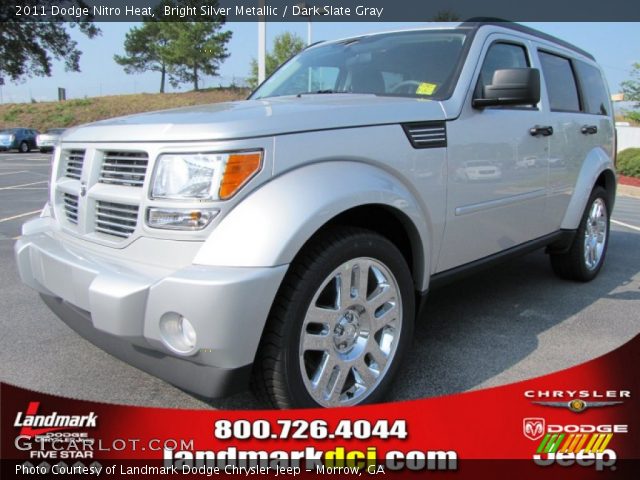 2011 Dodge Nitro Heat in Bright Silver Metallic