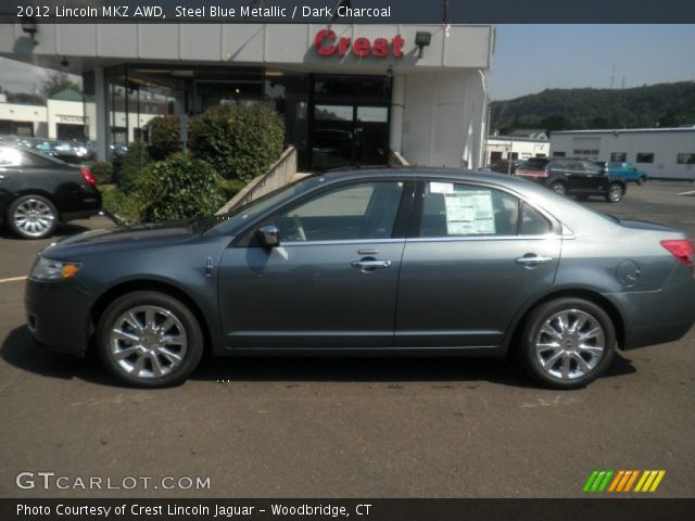 2012 Lincoln MKZ AWD in Steel Blue Metallic