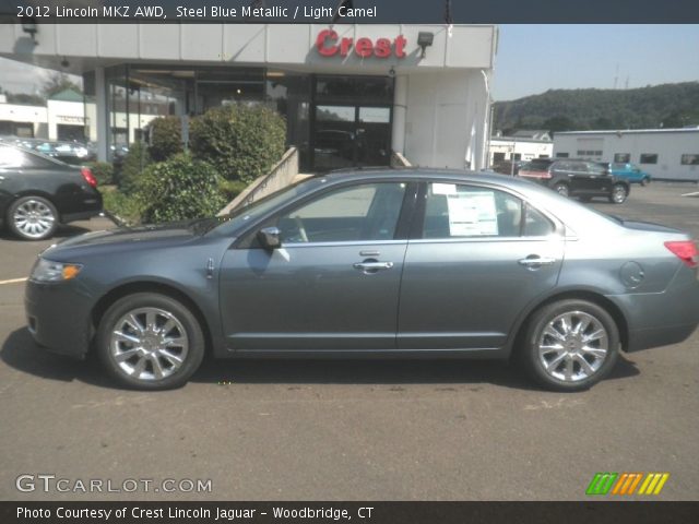 2012 Lincoln MKZ AWD in Steel Blue Metallic