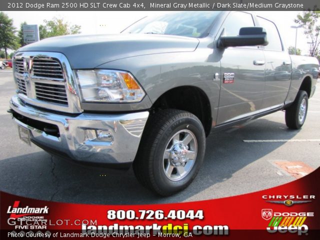 2012 Dodge Ram 2500 HD SLT Crew Cab 4x4 in Mineral Gray Metallic