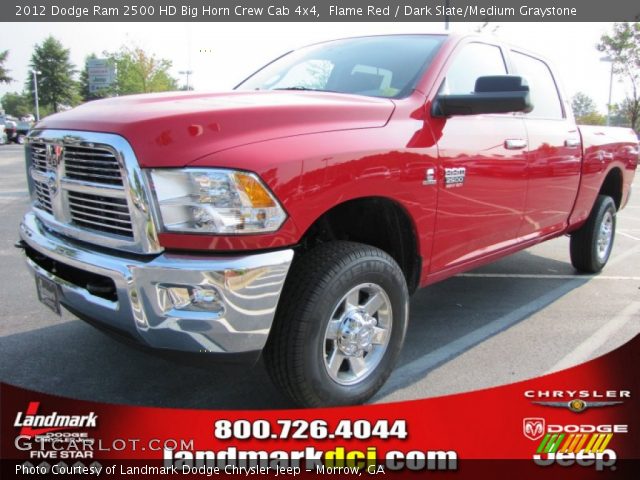 2012 Dodge Ram 2500 HD Big Horn Crew Cab 4x4 in Flame Red