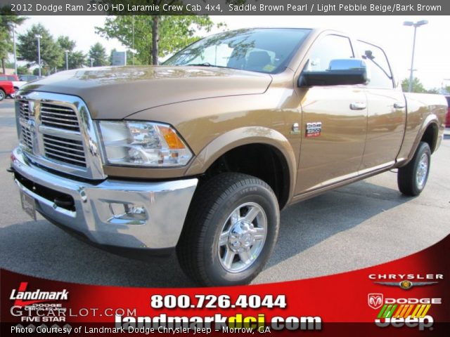 2012 Dodge Ram 2500 HD Laramie Crew Cab 4x4 in Saddle Brown Pearl