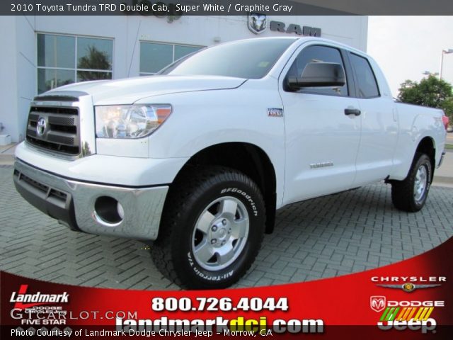 2010 Toyota Tundra TRD Double Cab in Super White