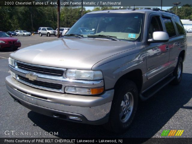 2003 Chevrolet Tahoe LT 4x4 in Light Pewter Metallic