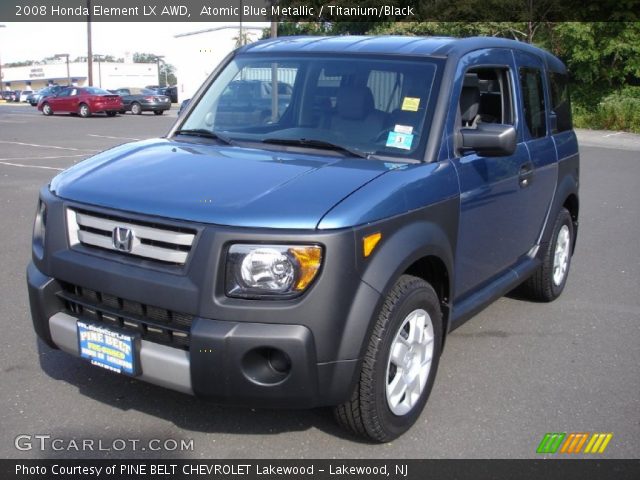 2008 Honda Element LX AWD in Atomic Blue Metallic