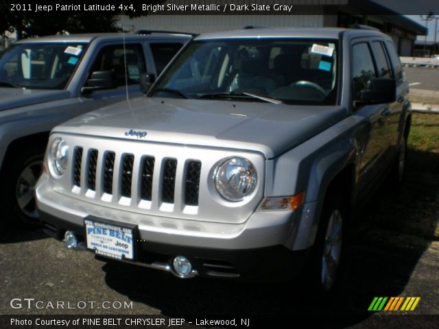 2011 Jeep Patriot Latitude 4x4 in Bright Silver Metallic