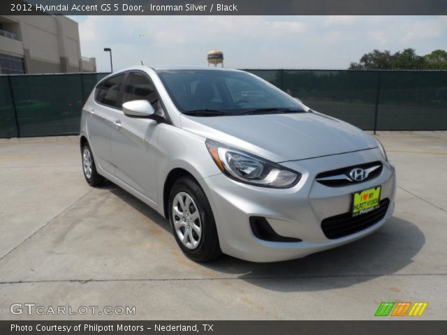 2012 Hyundai Accent GS 5 Door in Ironman Silver