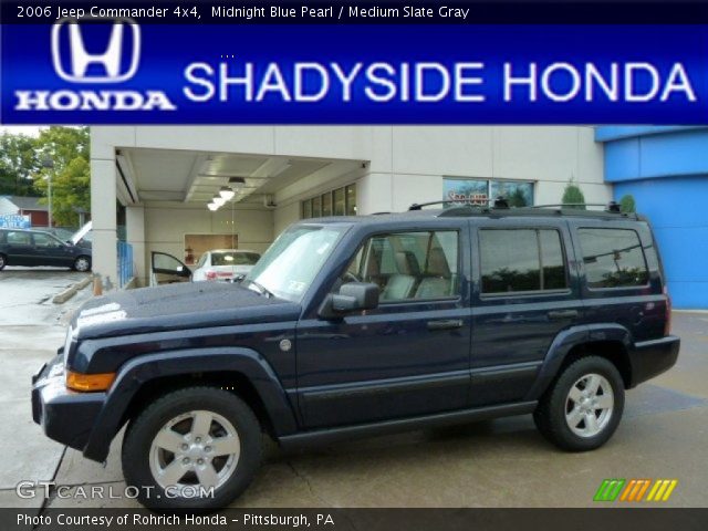 2006 Jeep Commander 4x4 in Midnight Blue Pearl