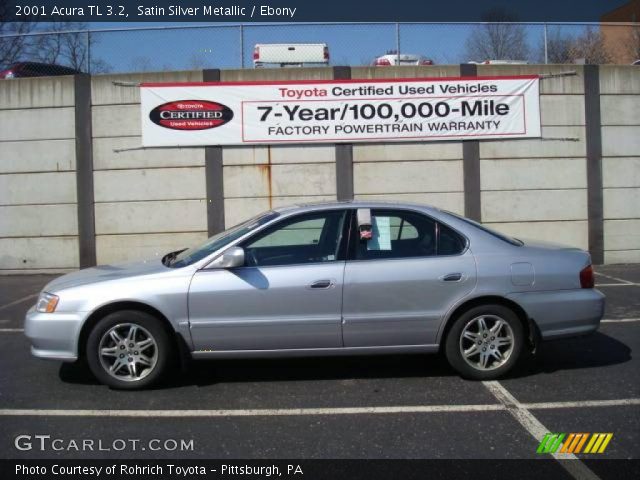 2001 Acura TL 3.2 in Satin Silver Metallic