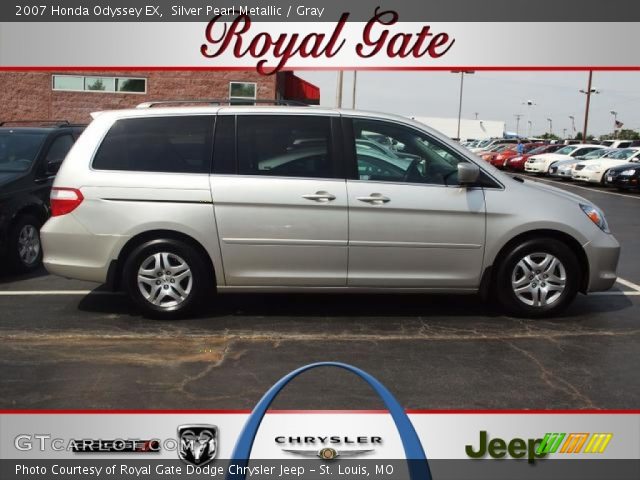 2007 Honda Odyssey EX in Silver Pearl Metallic