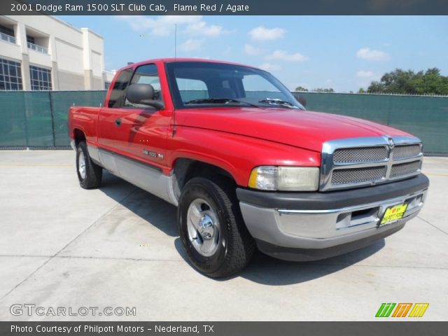 2001 Dodge Ram 1500 SLT Club Cab in Flame Red