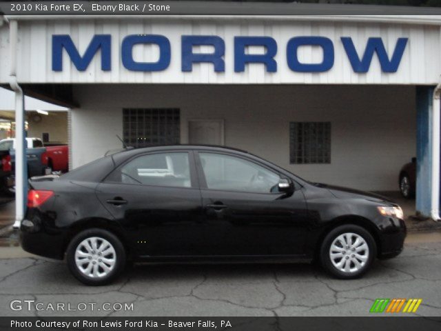 2010 Kia Forte EX in Ebony Black