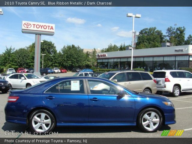 2010 Toyota Camry SE in Blue Ribbon Metallic
