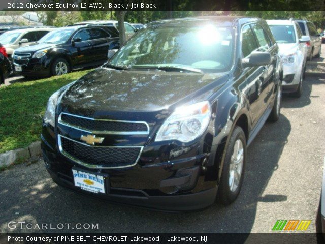 2012 Chevrolet Equinox LS AWD in Black