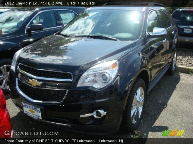 2012 Chevrolet Equinox LTZ AWD in Black