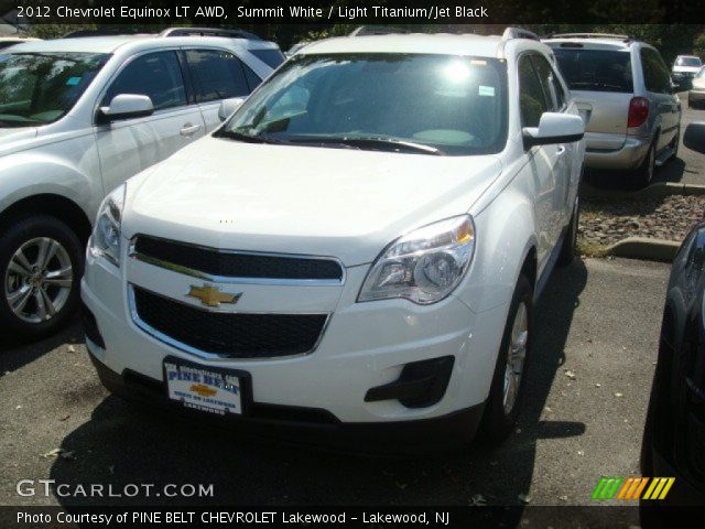 2012 Chevrolet Equinox LT AWD in Summit White