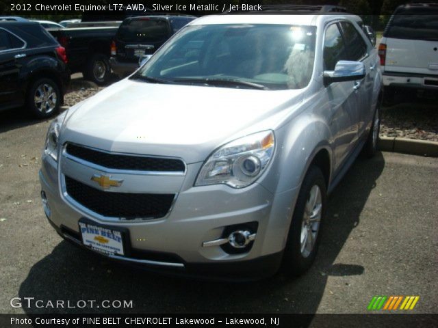 2012 Chevrolet Equinox LTZ AWD in Silver Ice Metallic