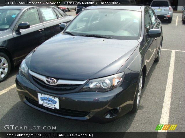 2011 Subaru Impreza 2.5i Sedan in Dark Gray Metallic