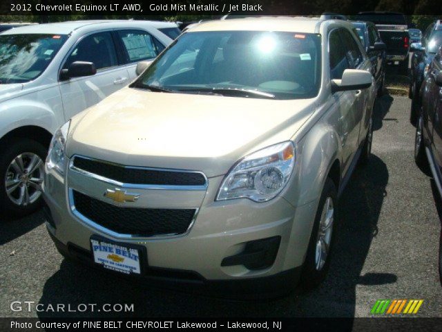 2012 Chevrolet Equinox LT AWD in Gold Mist Metallic