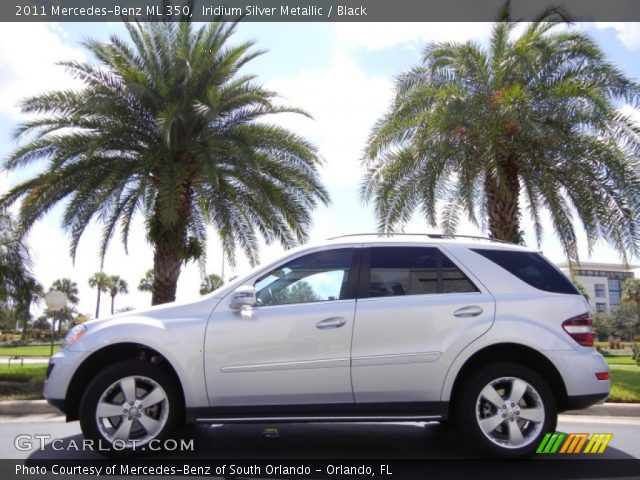 2011 Mercedes-Benz ML 350 in Iridium Silver Metallic