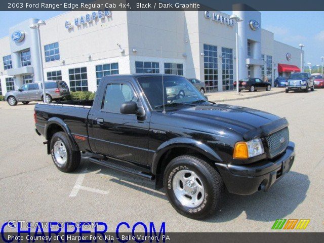 2003 Ford Ranger Edge Regular Cab 4x4 in Black