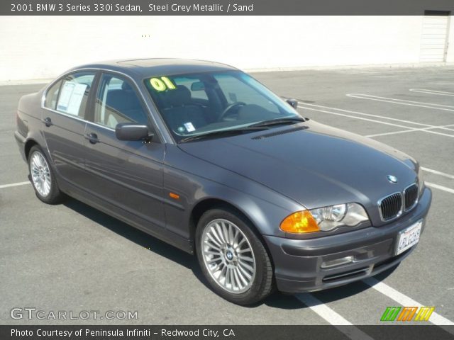 2001 BMW 3 Series 330i Sedan in Steel Grey Metallic