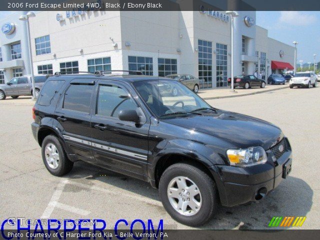 2006 Ford Escape Limited 4WD in Black