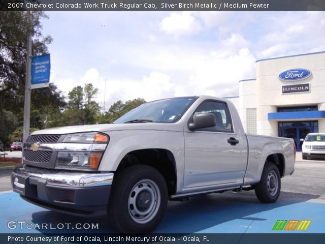 2007 Chevrolet Colorado Work Truck Regular Cab in Silver Birch Metallic