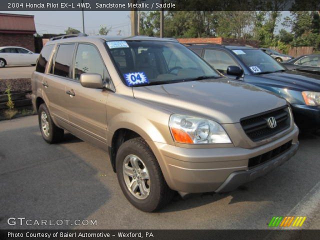 2004 Honda Pilot EX-L 4WD in Sandstone Metallic