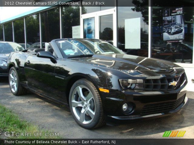 2012 Chevrolet Camaro SS/RS Convertible in Black