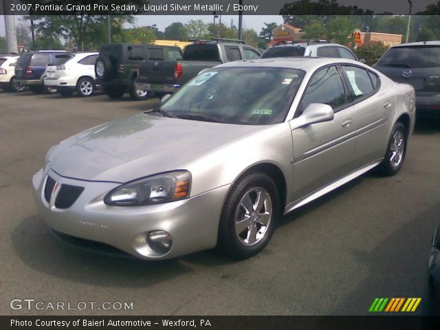 2007 Pontiac Grand Prix Sedan in Liquid Silver Metallic