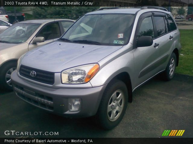 2003 Toyota RAV4 4WD in Titanium Metallic
