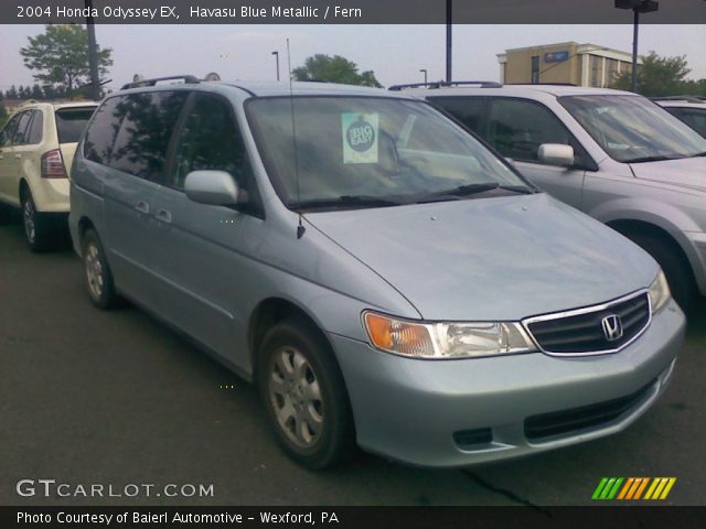 2004 Honda Odyssey EX in Havasu Blue Metallic