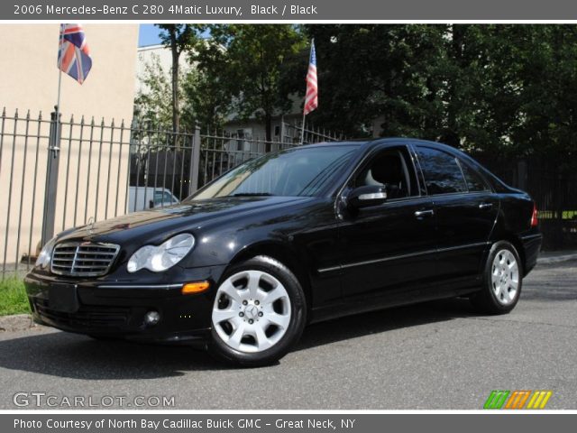 2006 Mercedes-Benz C 280 4Matic Luxury in Black