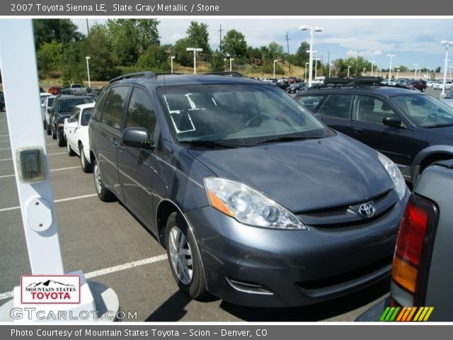 2007 Toyota Sienna LE in Slate Gray Metallic