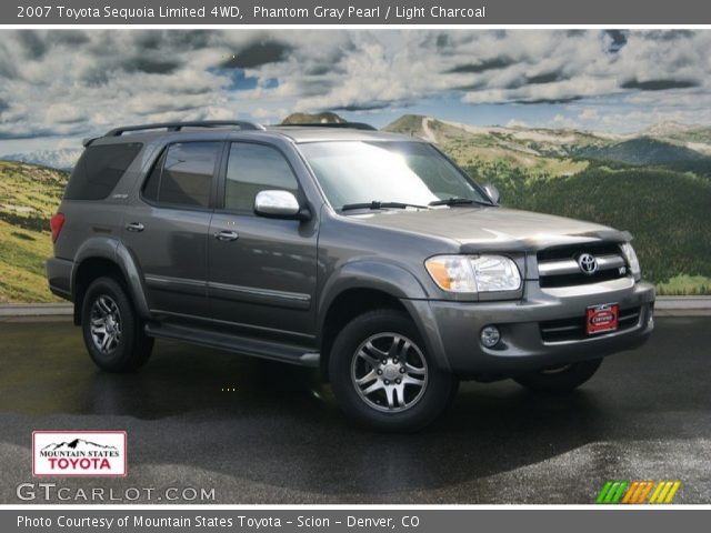 2007 Toyota Sequoia Limited 4WD in Phantom Gray Pearl